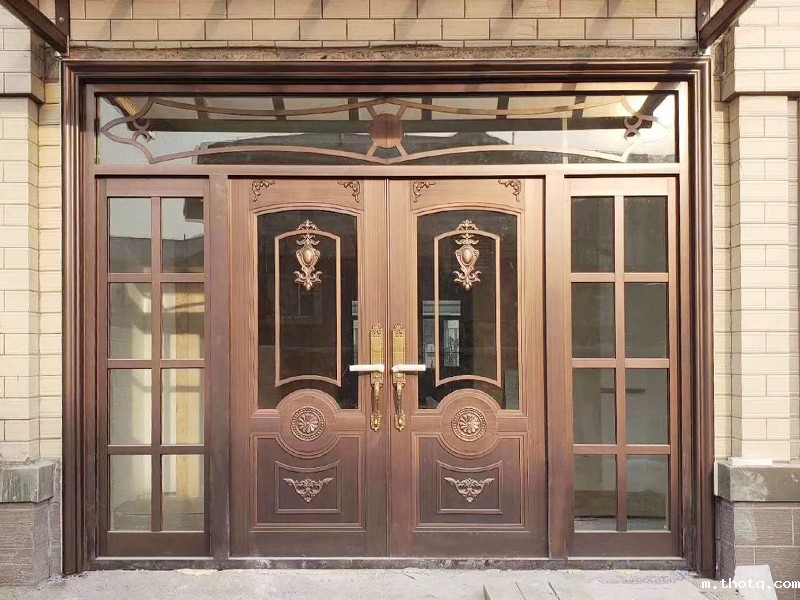 铜门工程案例