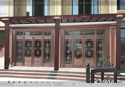 酒店铜门