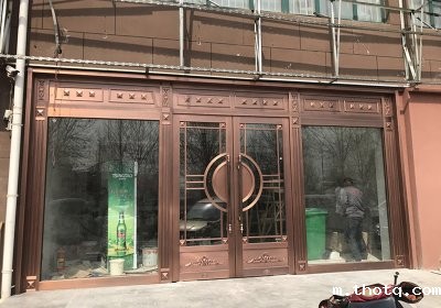 酒店铜门